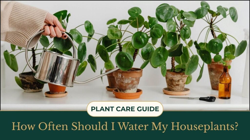 How Often Should I Water My Houseplants?